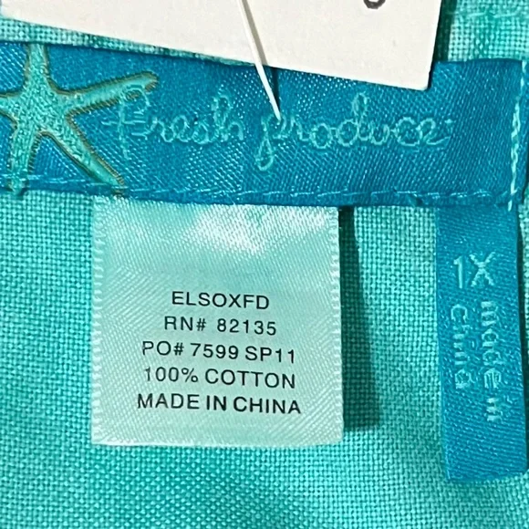 Fresh Produce Men’s Oxford Shirt; Men's size 1X; New w/ Tags - Picture 13 of 14